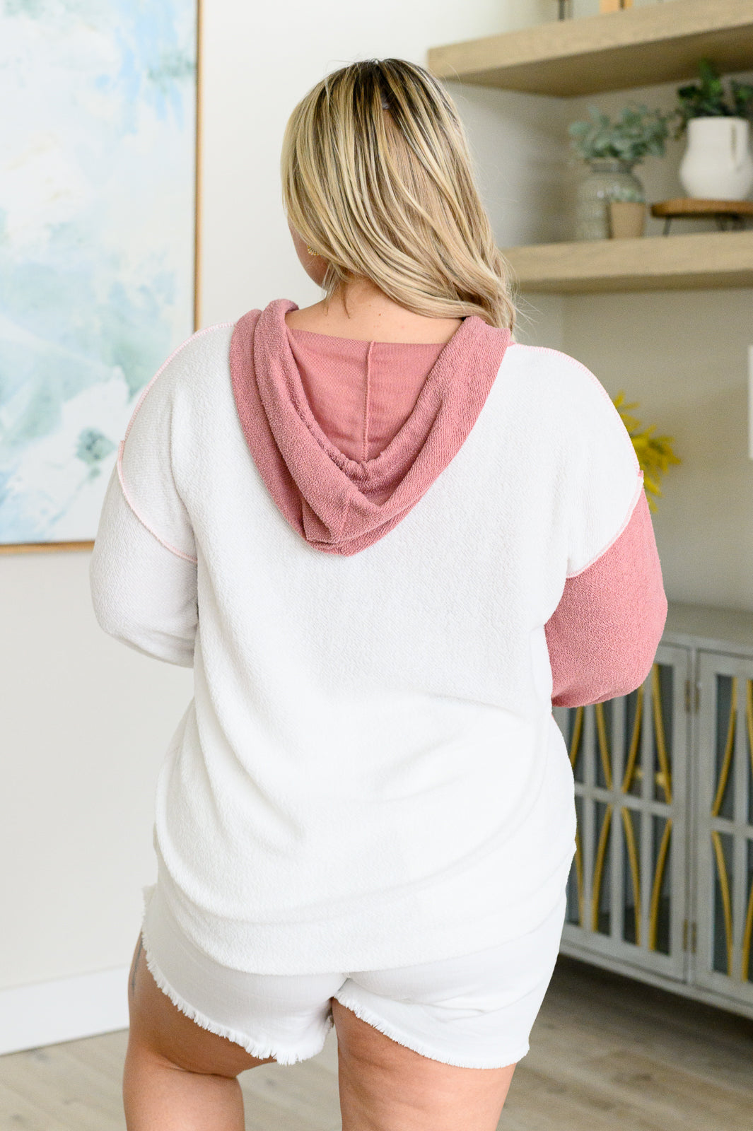 Best On The Block Color Block Hoodie-Womens-Ave Shops-Happy Campers Boutique, Women's Fashion and More in Plainwell, MI