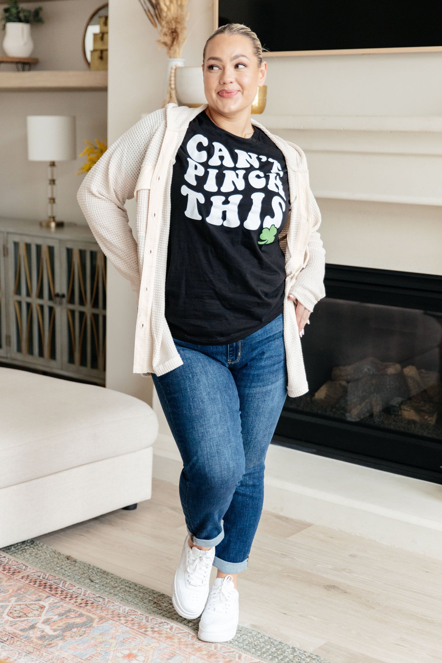 Best Case Scenario Hooded Pullover in Ecru-Womens-Ave Shops-Happy Campers Boutique, Women's Fashion and More in Plainwell, MI