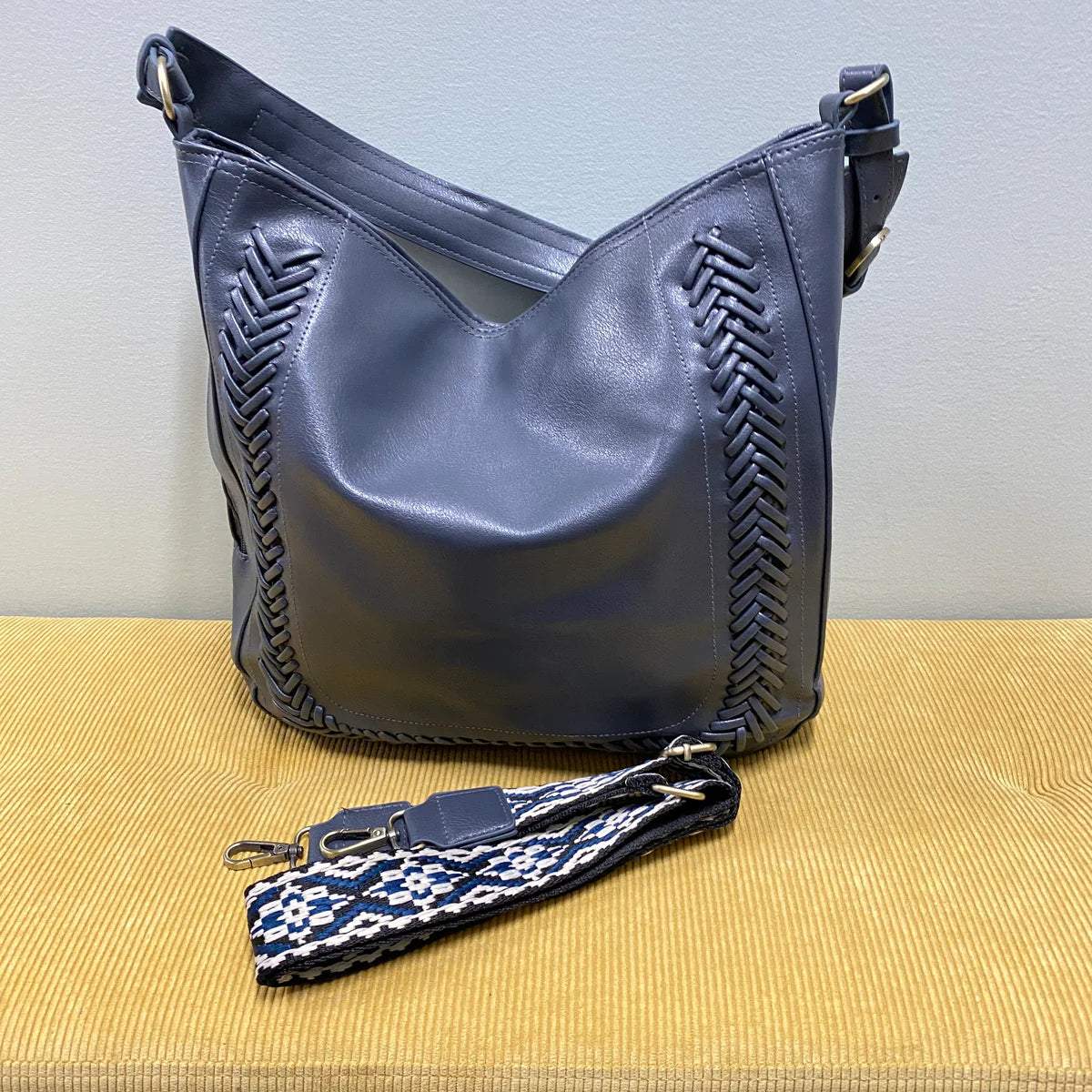 Juniper Woven Purse H.C.B.-Happy Campers Boutique-Happy Campers Boutique, Women's Fashion and More in Plainwell, MI