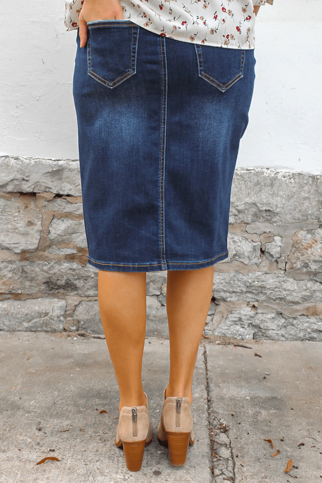 JDA Distressed Dark Wash-Happy Campers Boutique-Happy Campers Boutique, Women's Fashion and More in Plainwell, MI