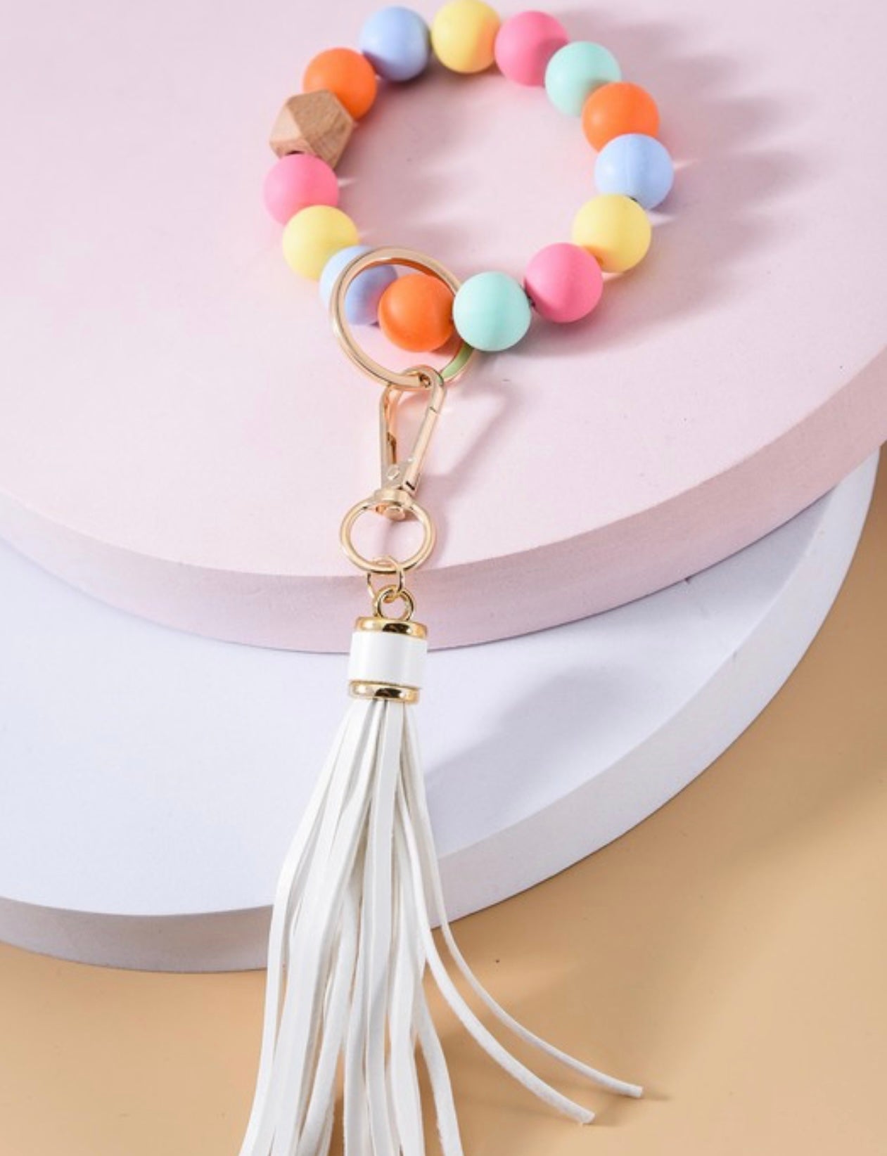 Soft Silicone KeyChain Bracelet-HappyCampersBoutique-Happy Campers Boutique, Women's Fashion and More in Plainwell, MI