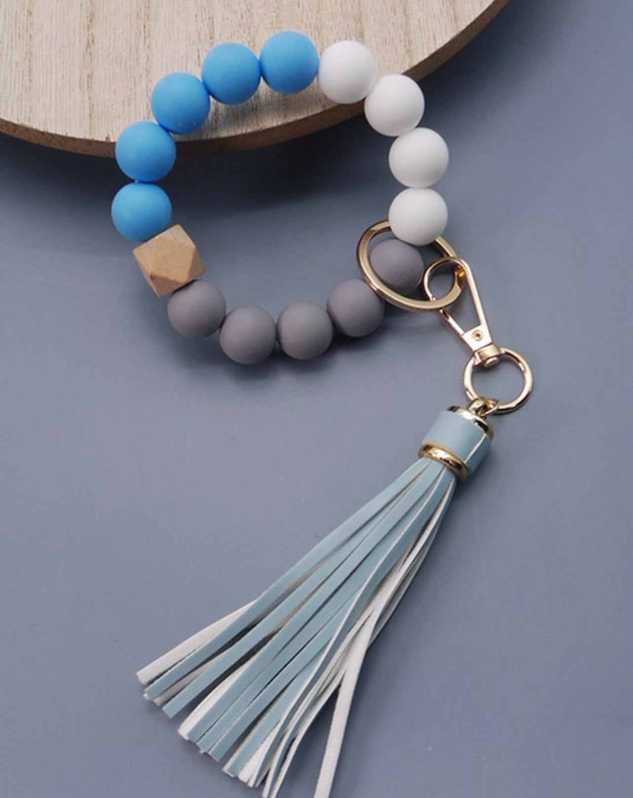 Soft Silicone KeyChain Bracelet-HappyCampersBoutique-Happy Campers Boutique, Women's Fashion and More in Plainwell, MI