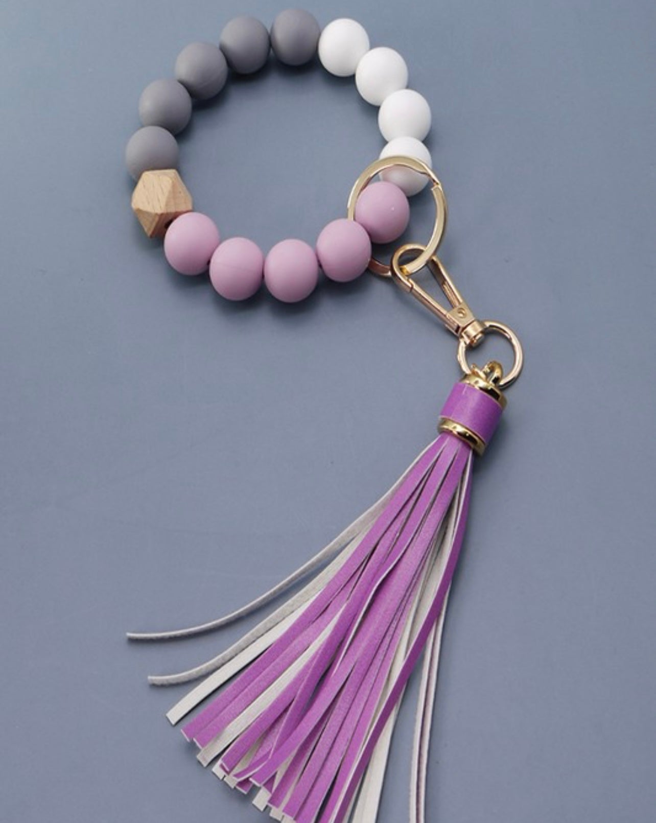 Soft Silicone KeyChain Bracelet-HappyCampersBoutique-Happy Campers Boutique, Women's Fashion and More in Plainwell, MI