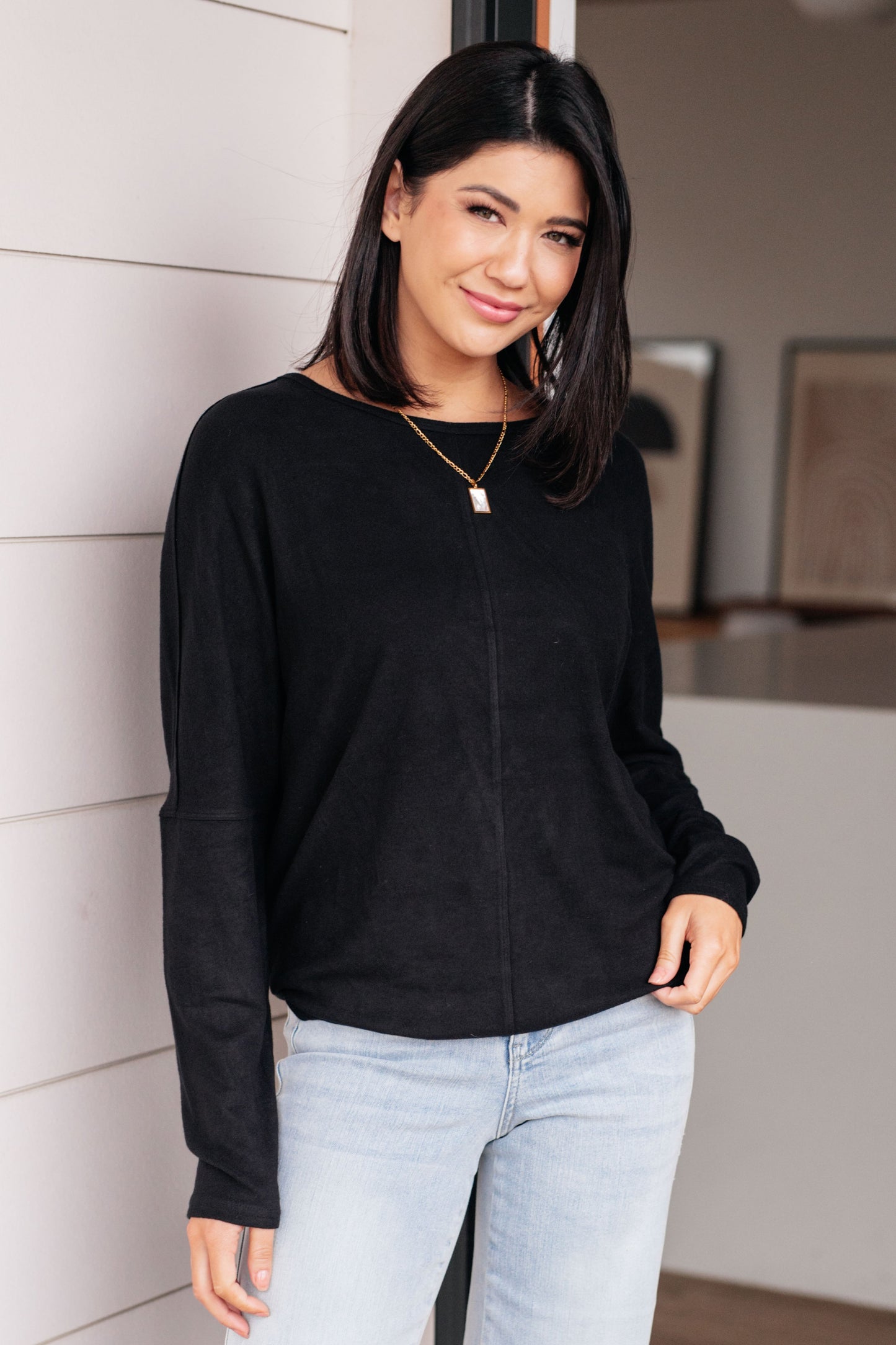 Drive Downtown Dolman Sleeve Top-Womens-Ave Shops-Happy Campers Boutique, Women's Fashion and More in Plainwell, MI