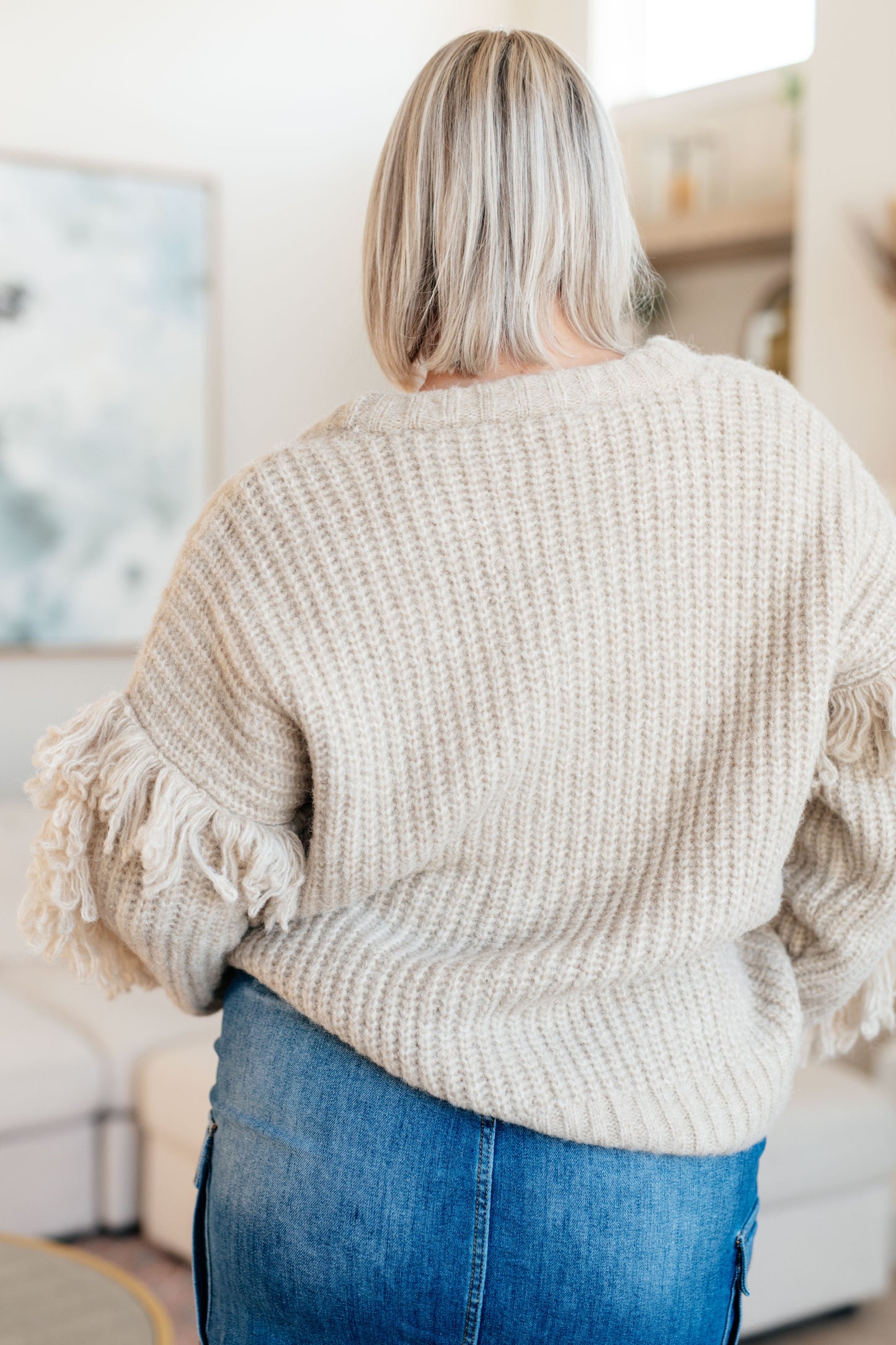 Ask Me About It Fringe Cardigan-Womens-Ave Shops-Happy Campers Boutique, Women's Fashion and More in Plainwell, MI