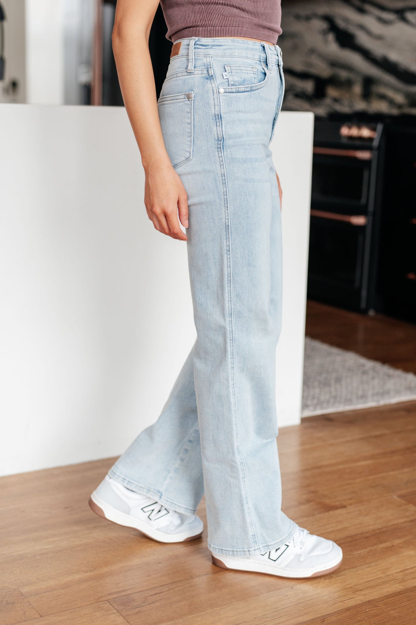 Brooke High Rise Control Top Vintage Wash Straight Jeans-Womens-Ave Shops-Happy Campers Boutique, Women's Fashion and More in Plainwell, MI