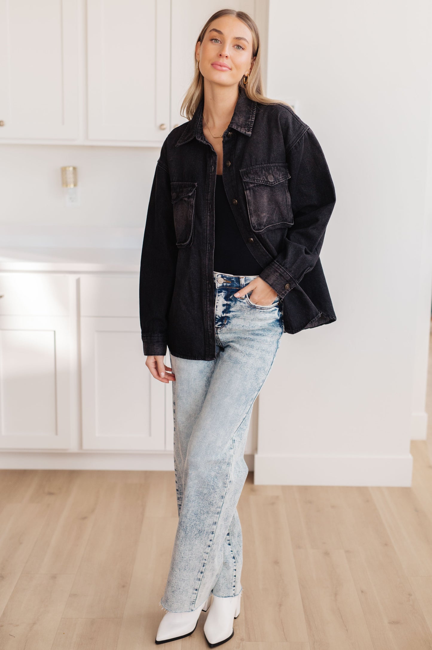 By The Fireside Shacket-Womens-Ave Shops-Happy Campers Boutique, Women's Fashion and More in Plainwell, MI