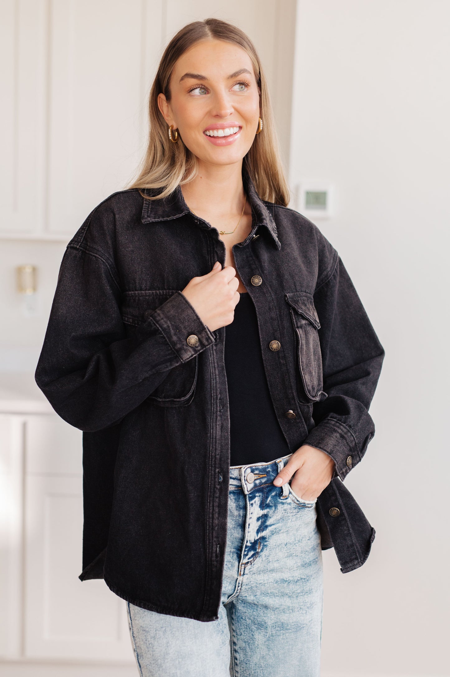 By The Fireside Shacket-Womens-Ave Shops-Happy Campers Boutique, Women's Fashion and More in Plainwell, MI