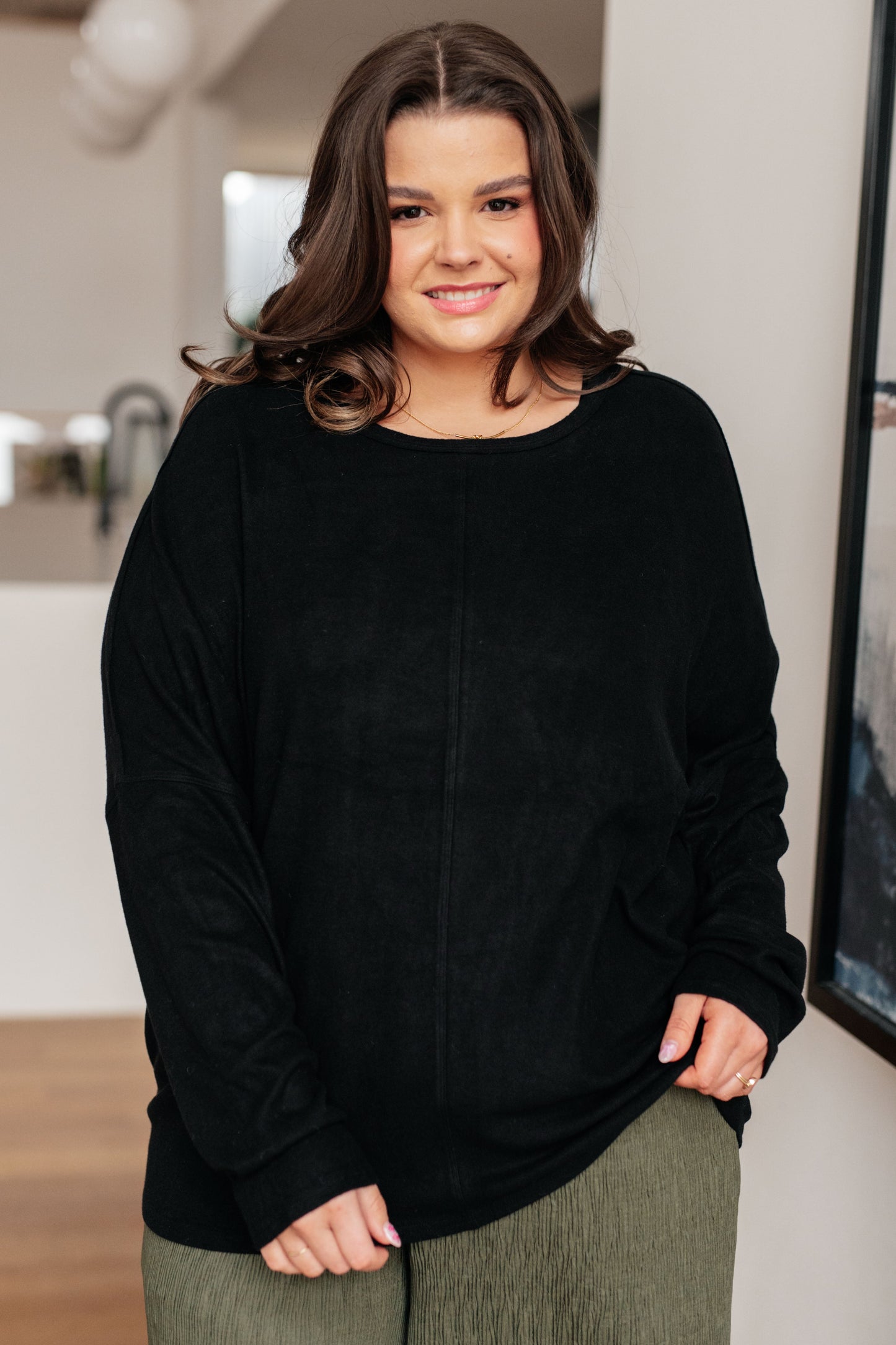 Drive Downtown Dolman Sleeve Top-Womens-Ave Shops-Happy Campers Boutique, Women's Fashion and More in Plainwell, MI