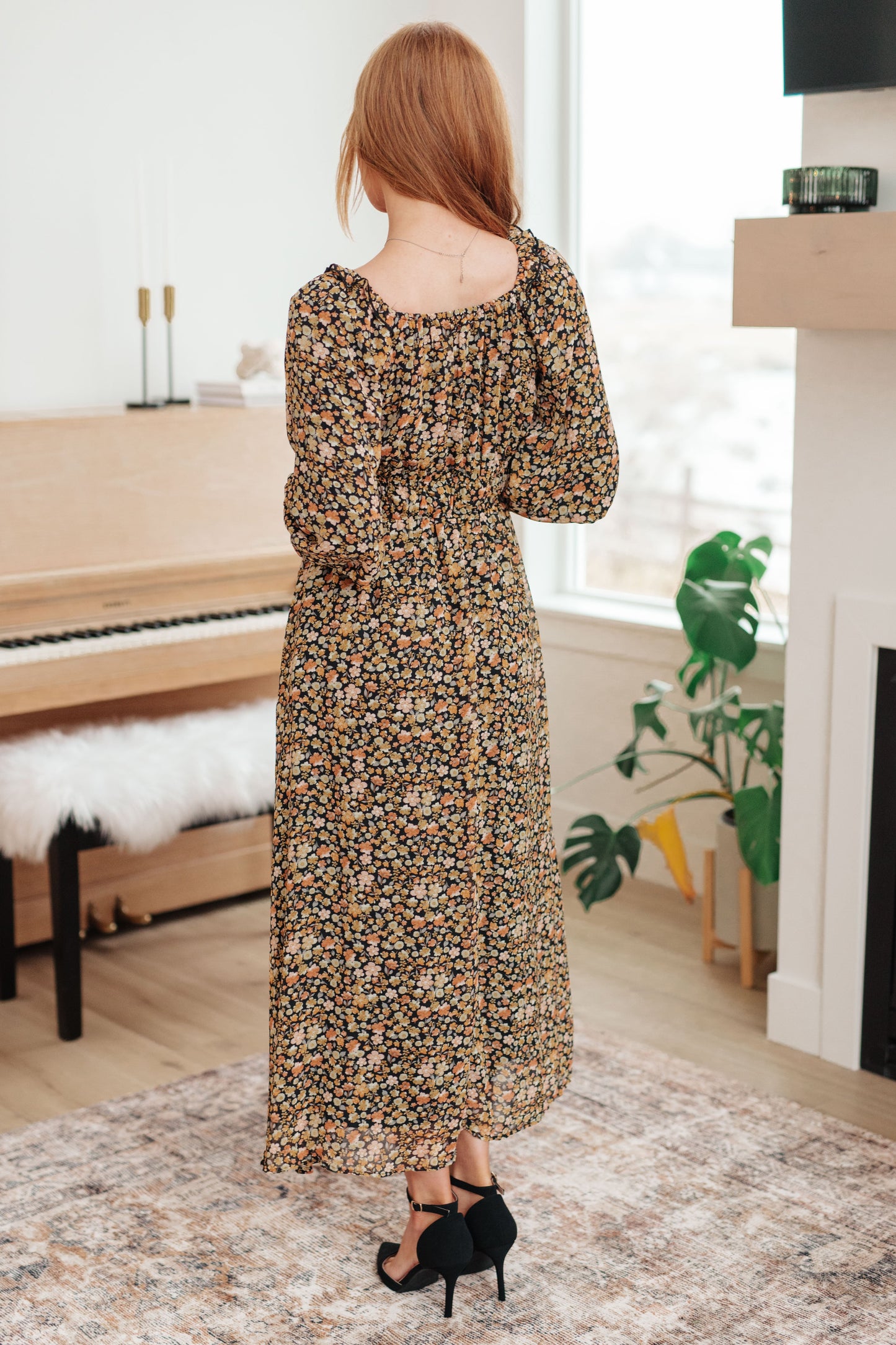 Ever So Briefly Floral Maxi Dress-Womens-Ave Shops-Happy Campers Boutique, Women's Fashion and More in Plainwell, MI