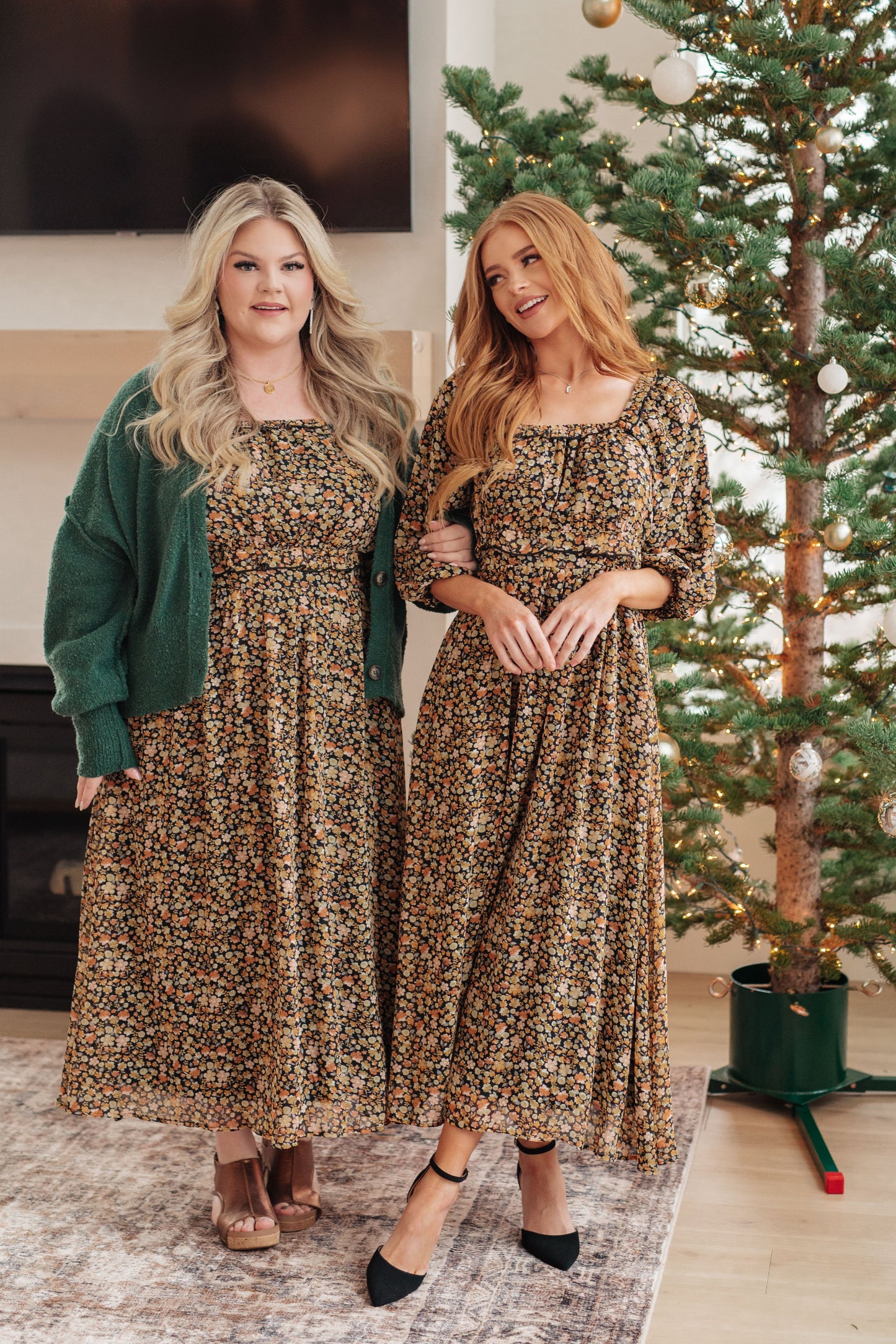 Ever So Briefly Floral Maxi Dress-Womens-Ave Shops-Happy Campers Boutique, Women's Fashion and More in Plainwell, MI