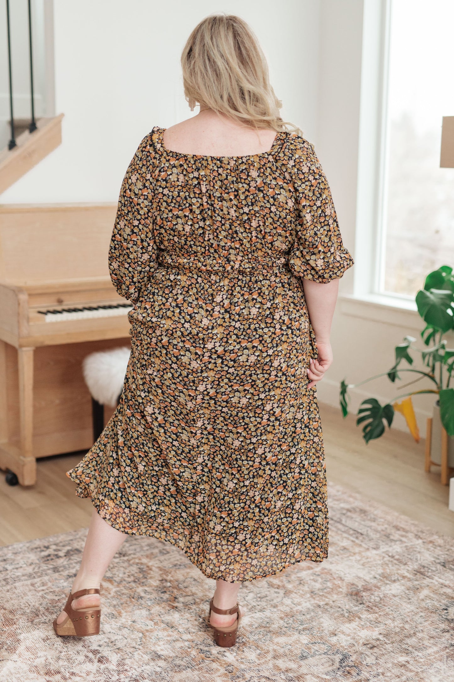 Ever So Briefly Floral Maxi Dress-Womens-Ave Shops-Happy Campers Boutique, Women's Fashion and More in Plainwell, MI