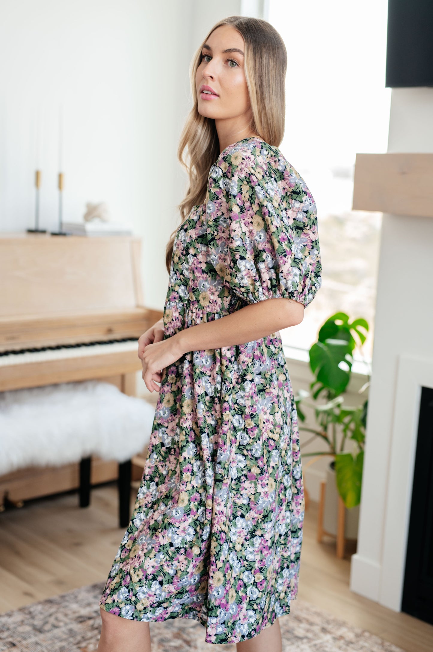 Excellence Without Effort Floral Dress-Womens-Ave Shops-Happy Campers Boutique, Women's Fashion and More in Plainwell, MI