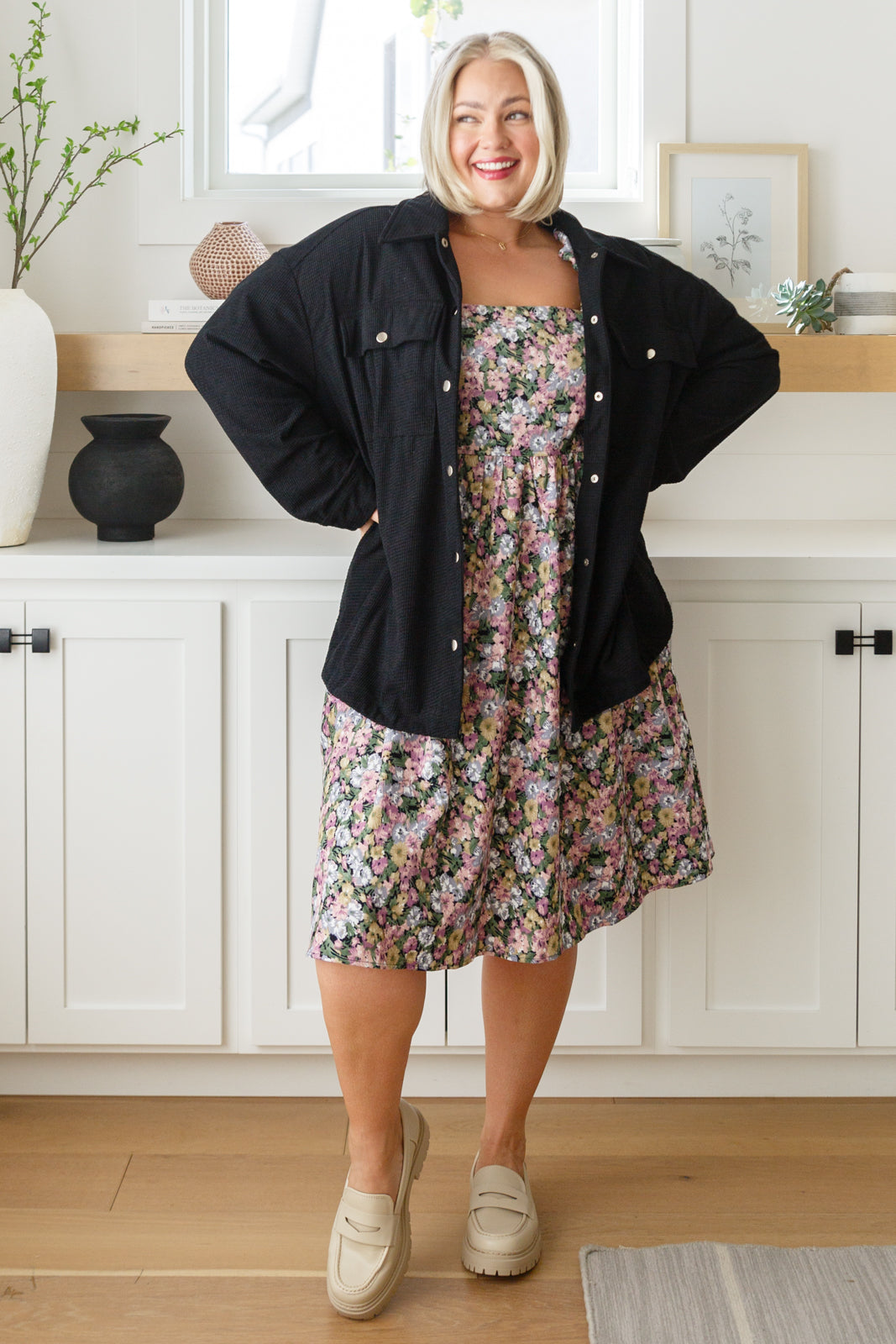 Excellence Without Effort Floral Dress-Womens-Ave Shops-Happy Campers Boutique, Women's Fashion and More in Plainwell, MI