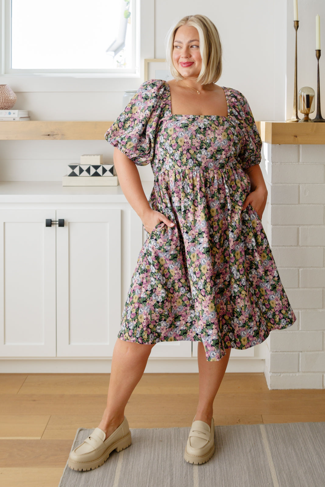 Excellence Without Effort Floral Dress-Womens-Ave Shops-Happy Campers Boutique, Women's Fashion and More in Plainwell, MI