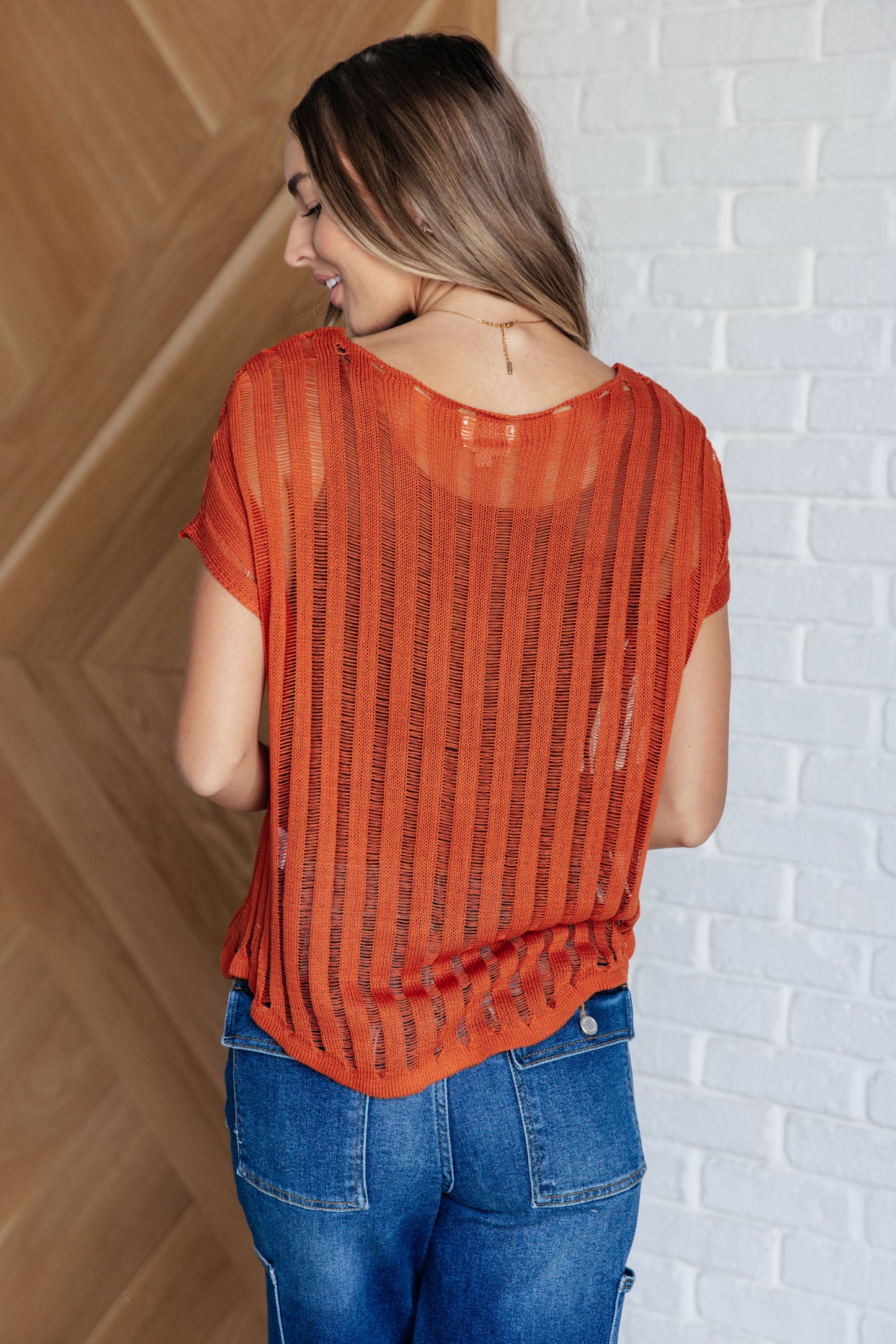 All I See Is You Loose Knit Top-Womens-Ave Shops-Happy Campers Boutique, Women's Fashion and More in Plainwell, MI