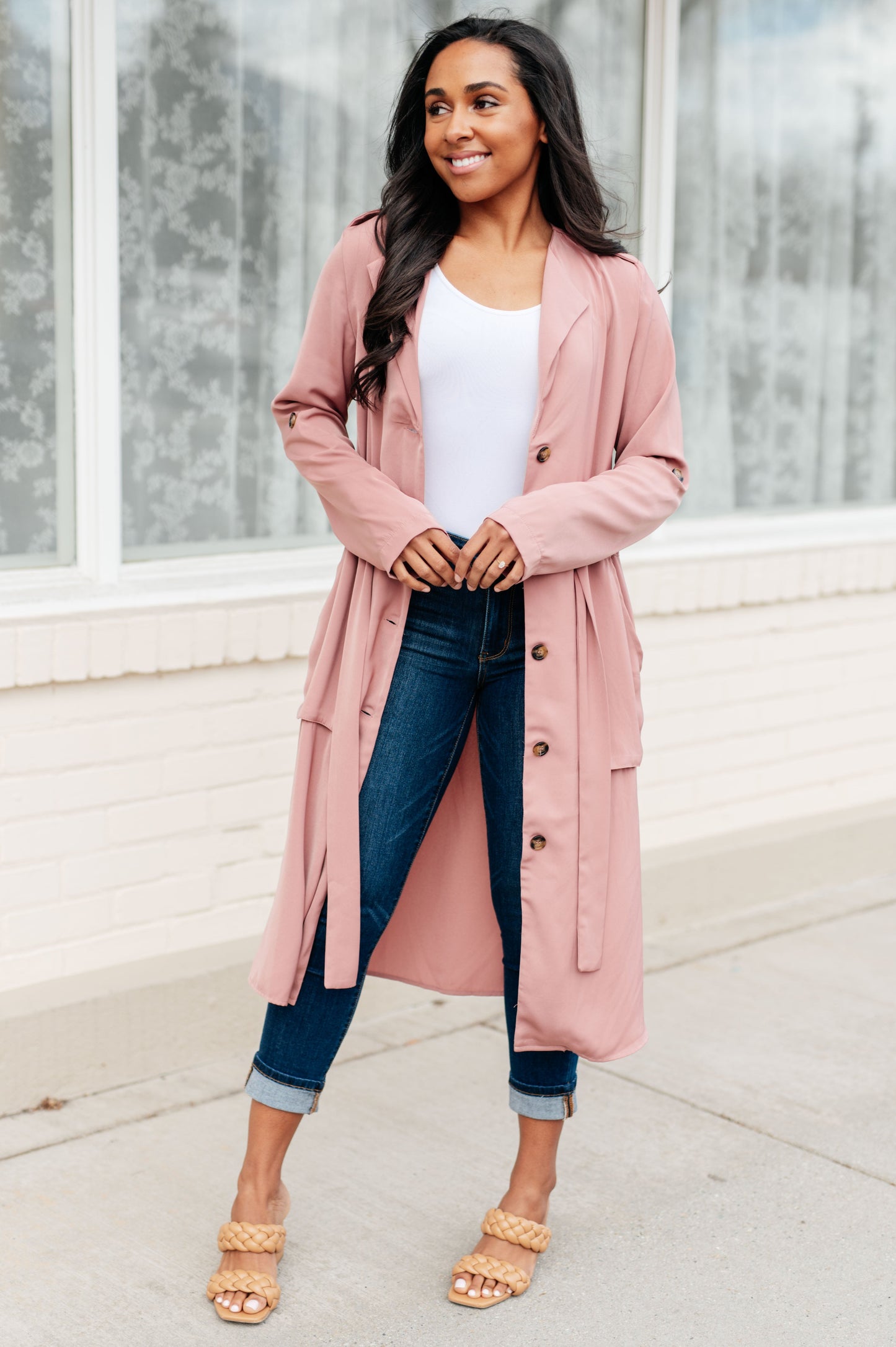 First Day Of Spring Jacket in Dusty Mauve-Womens-Ave Shops-Happy Campers Boutique, Women's Fashion and More in Plainwell, MI