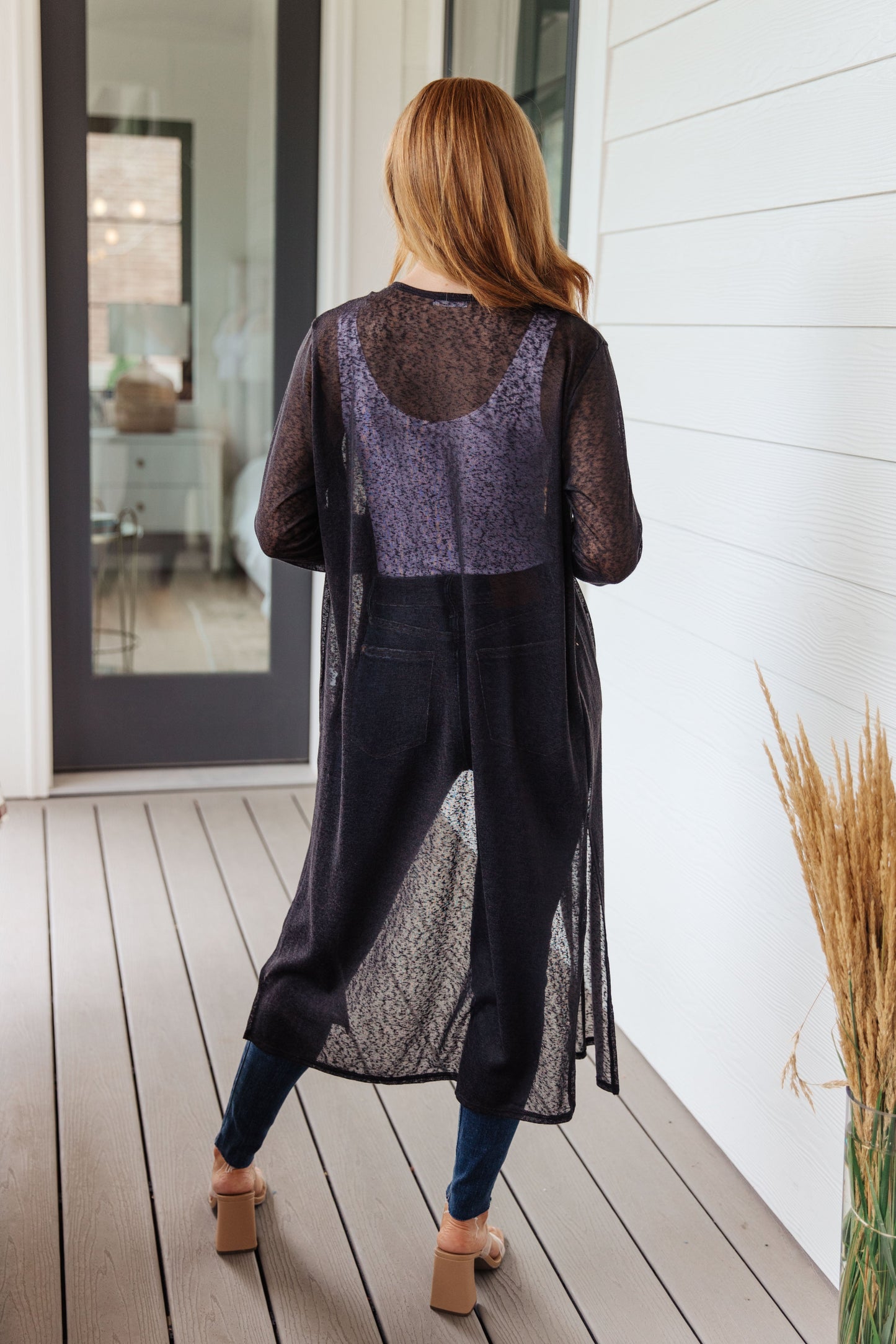 Afternoon Shade Sheer Cardigan-Womens-Ave Shops-Happy Campers Boutique, Women's Fashion and More in Plainwell, MI