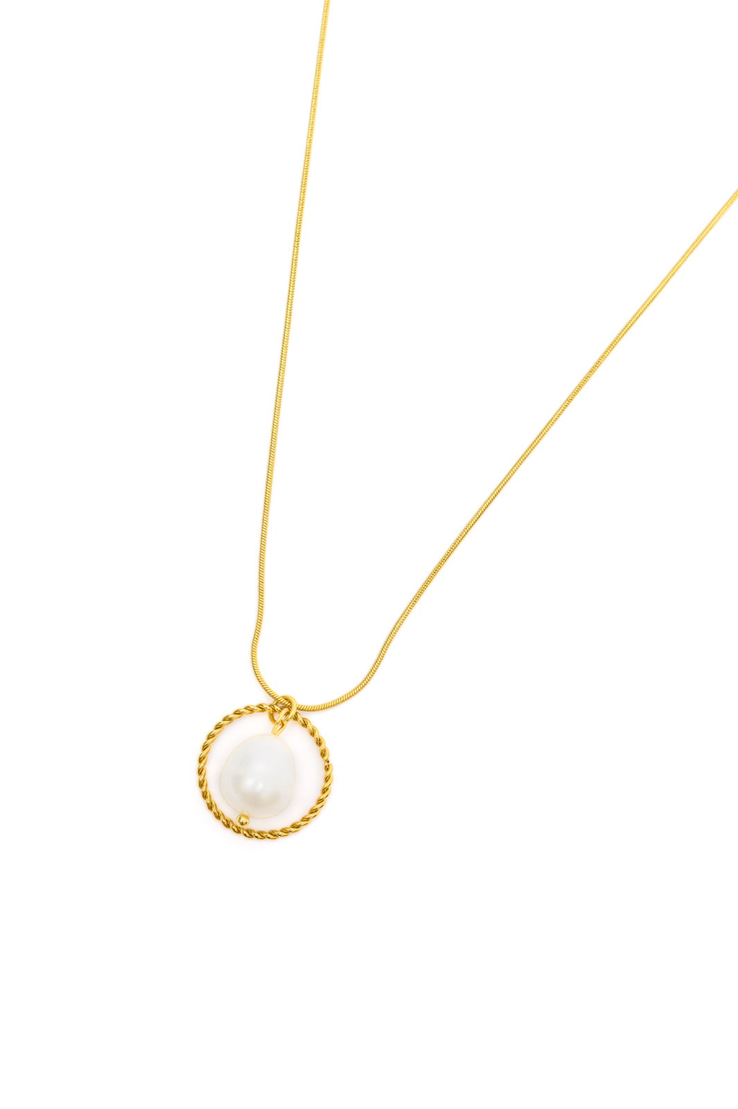 Center of the World Pearl Pendant Necklace-Accessories-Ave Shops-Happy Campers Boutique, Women's Fashion and More in Plainwell, MI