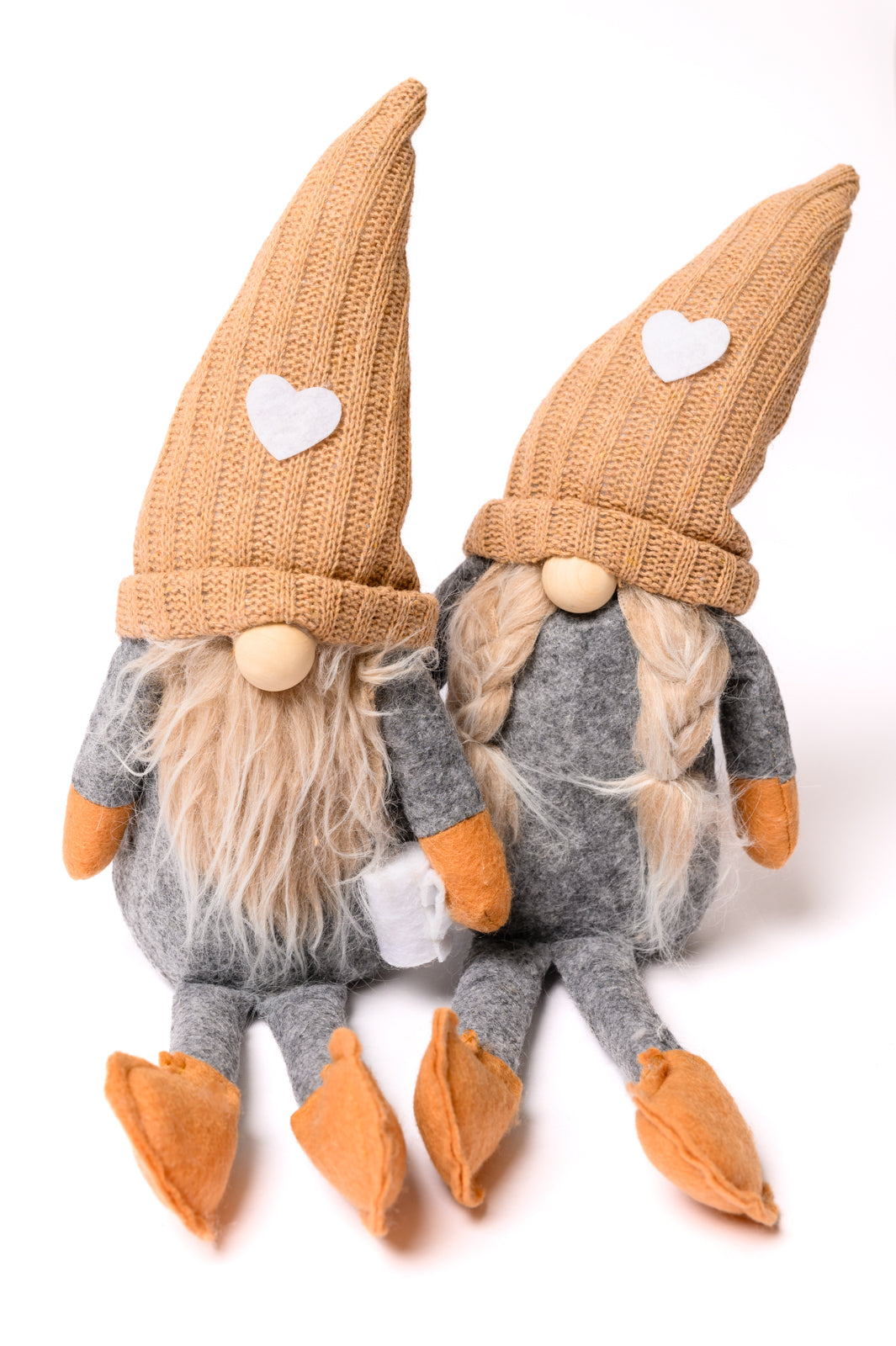 Coffee Lover Gnomes Set of 2 in Beige-Womens-Ave Shops-Happy Campers Boutique, Women's Fashion and More in Plainwell, MI