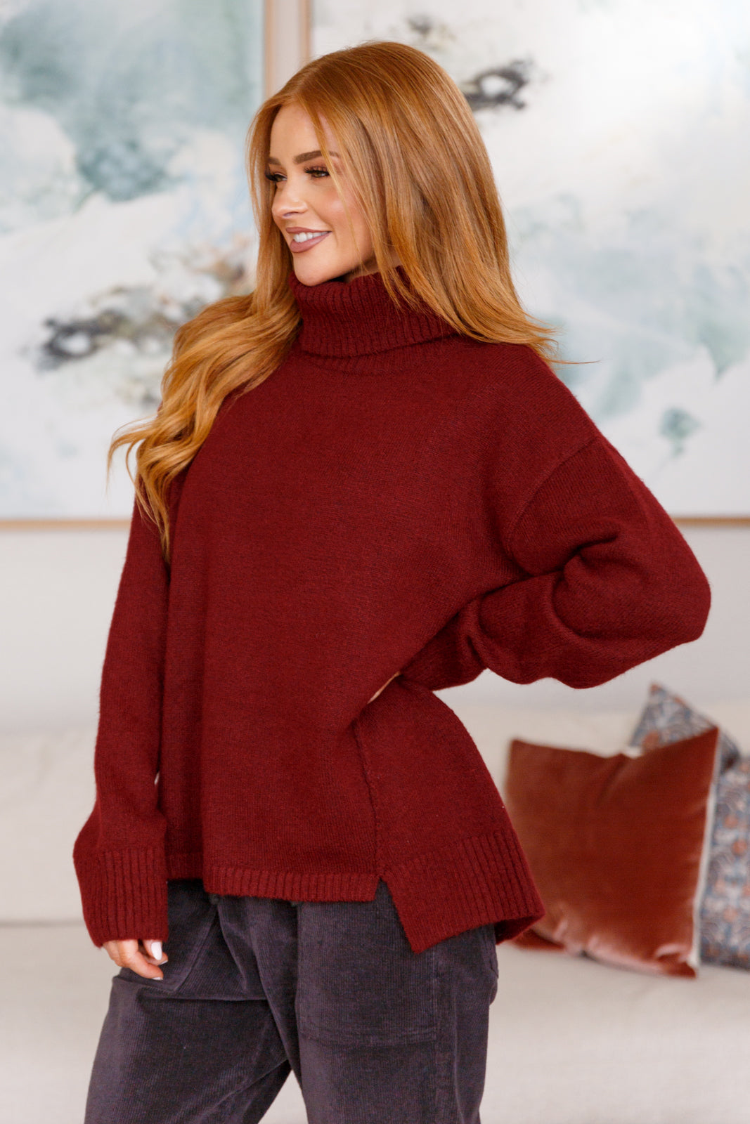 Envelop Me Turtleneck Sweater-Womens-Ave Shops-Happy Campers Boutique, Women's Fashion and More in Plainwell, MI