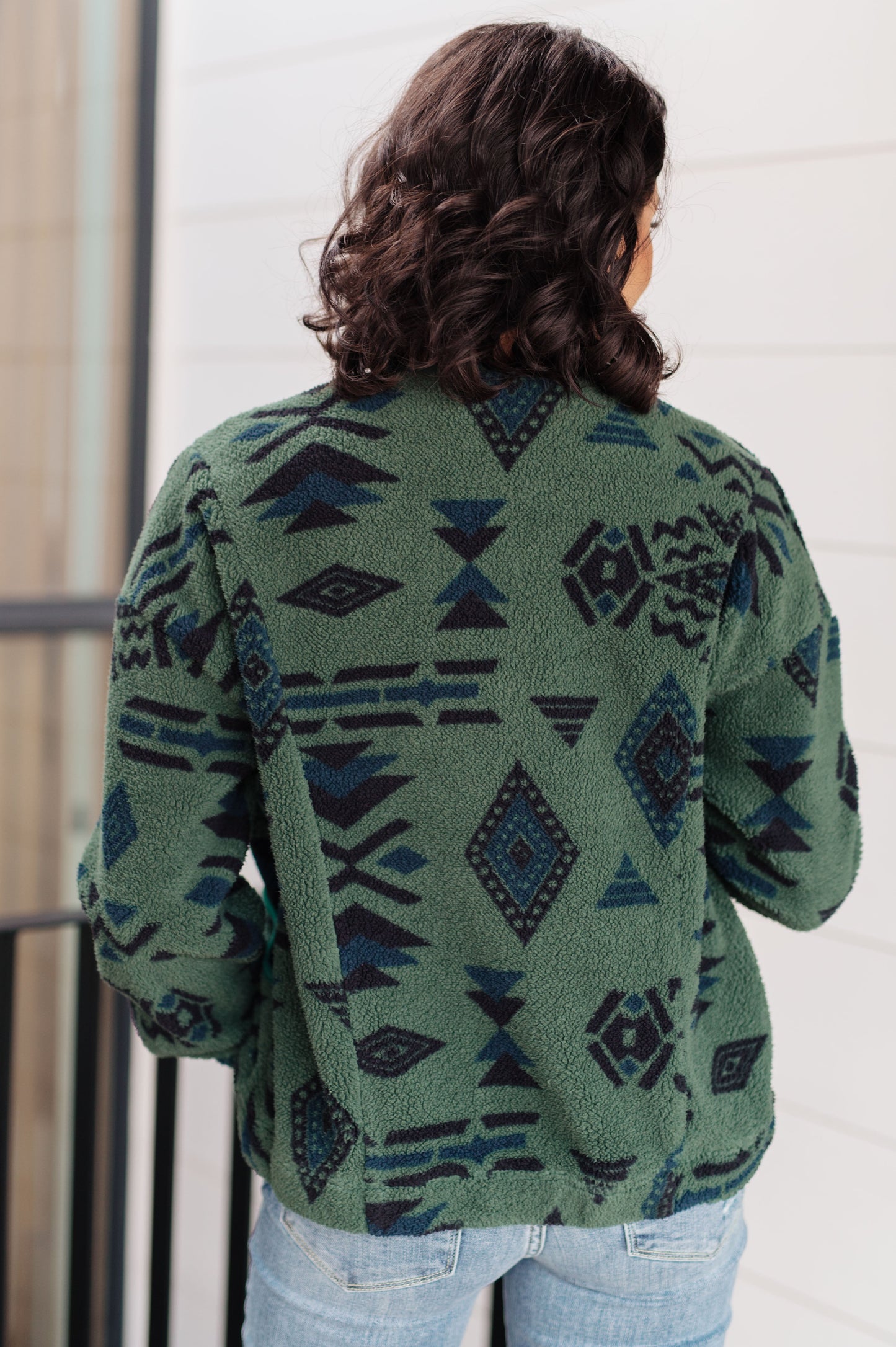 High Perspective Geometric Fleece-Womens-Ave Shops-Happy Campers Boutique, Women's Fashion and More in Plainwell, MI