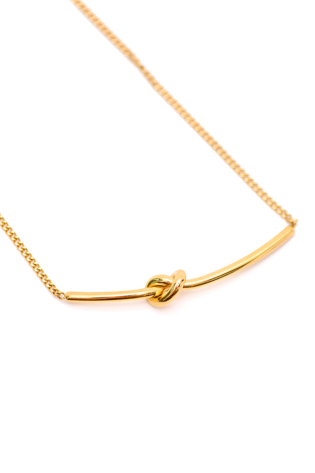 Love Knot Bar Necklace-Womens-Ave Shops-Happy Campers Boutique, Women's Fashion and More in Plainwell, MI