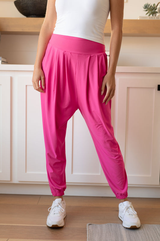The Motive Slouch Jogger in Hot Pink-Womens-Ave Shops-Happy Campers Boutique, Women's Fashion and More in Plainwell, MI