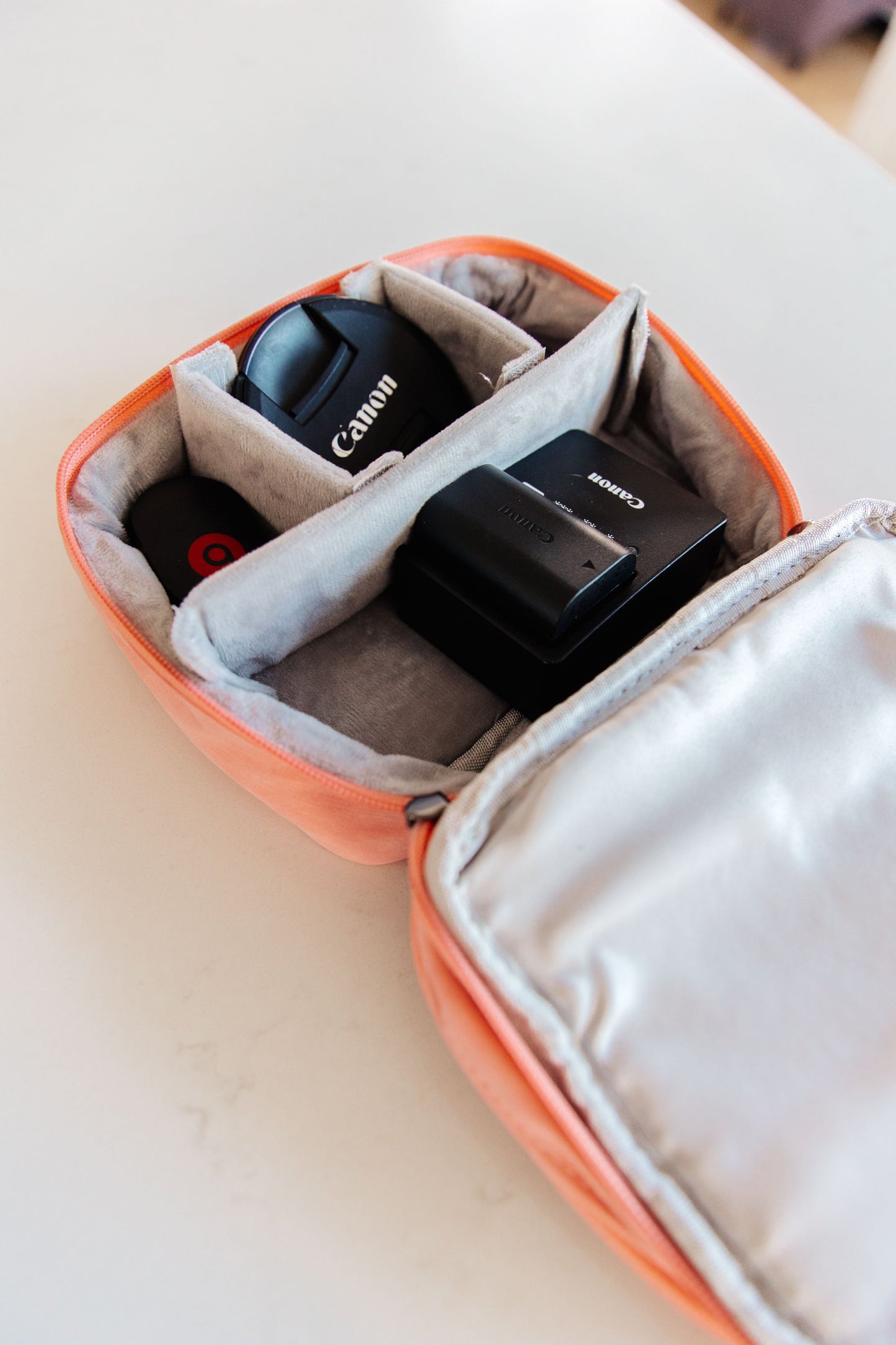 Travel Cord Organizer Case in Pink-Womens-Ave Shops-Happy Campers Boutique, Women's Fashion and More in Plainwell, MI