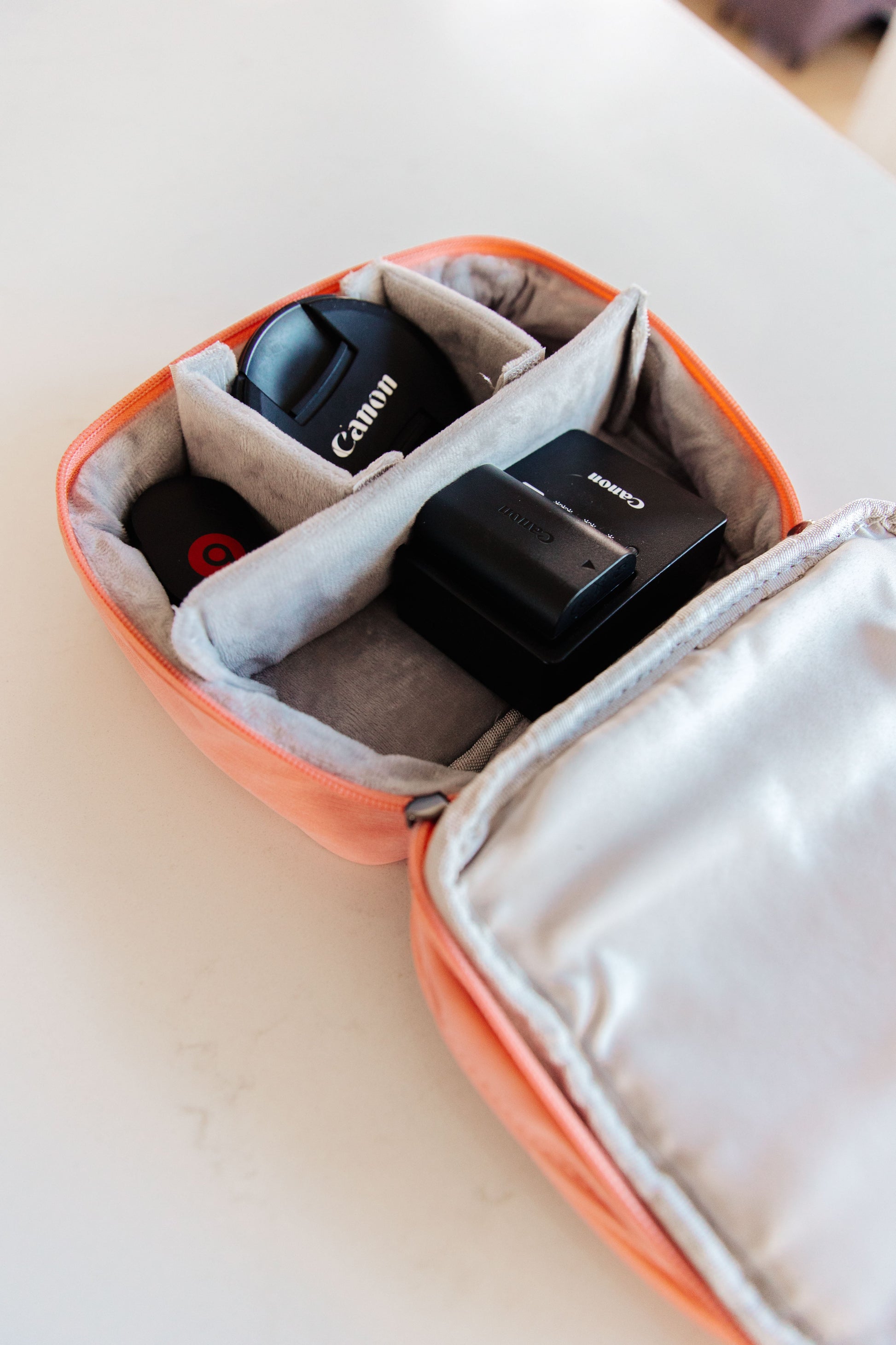 Travel Cord Organizer Case in Pink-Womens-Ave Shops-Happy Campers Boutique, Women's Fashion and More in Plainwell, MI