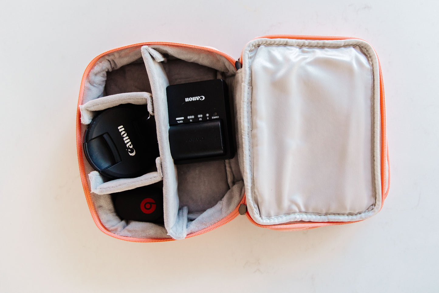 Travel Cord Organizer Case in Pink-Womens-Ave Shops-Happy Campers Boutique, Women's Fashion and More in Plainwell, MI